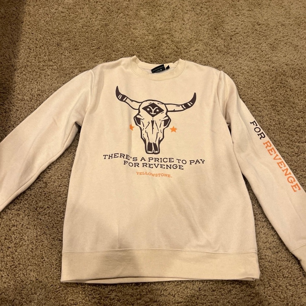 Yellow Stone crewneck Sweater